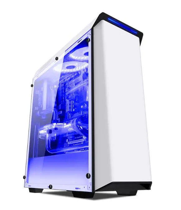 Зат-сток Pc Gamer компьютерные корпуса большого размера блок питания Atx компьютерный корпус VGA 380 мм игровой компьютер чехол K383