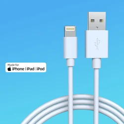 90 Degree 10Ft Charging Flat 3M Certified Certification Right Angel Mfi Cable To Light-Ning For Iphone