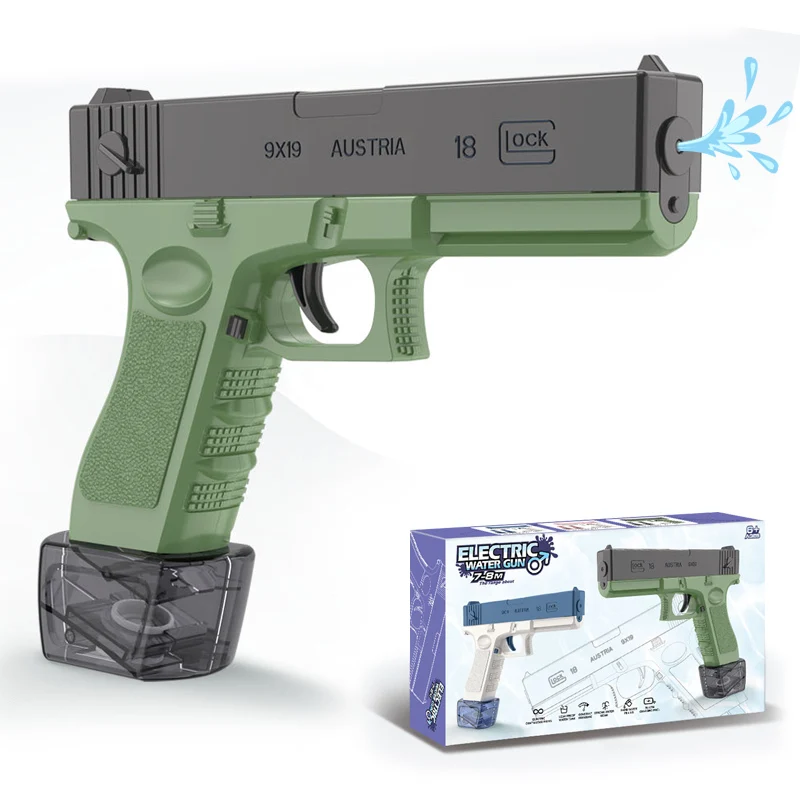 Fun Plastic Water Gun Toys Outdoor Games Water Shooting Toys Summer Electric Water Gun Toys