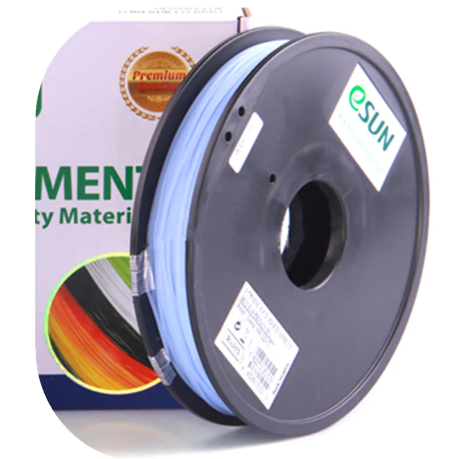 High quality 1.75mm Luminous PLA 3d printer filament / Luminous Blue