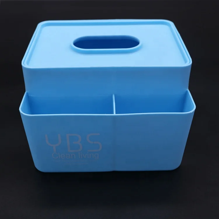 Tissue Box, Multifunctional Tissue Storage Box Sell Well Concise Plastic Eco-friendly Carton Minimalist Popular Home Storage