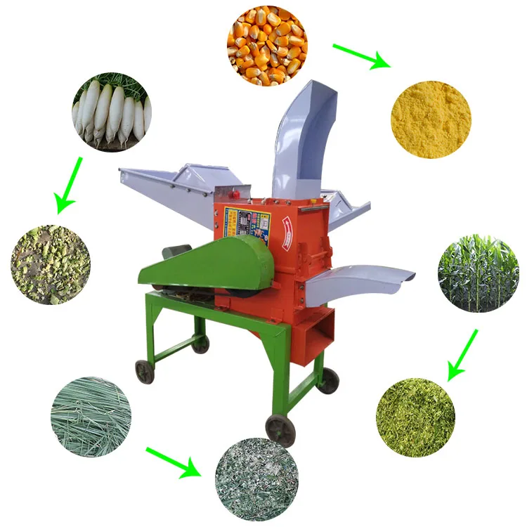 High Speed Multifunctional Grass Chaff Cutter Machine