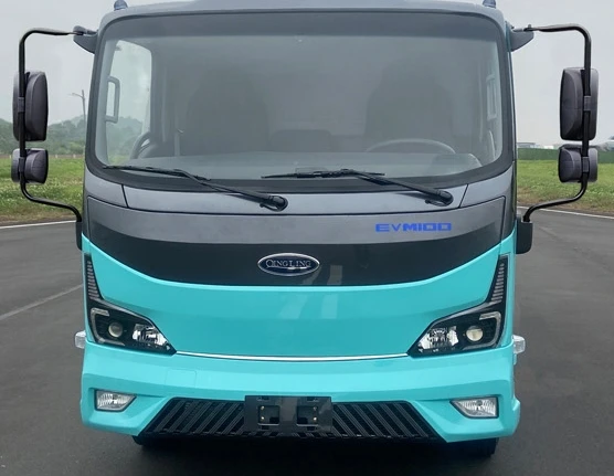 Qingling Isuzu New Energy Truck Pure Electric Cargo 4L Engine Capacity 4x2 Drive Wheel Left Steering Single Cab Double Cab Rear