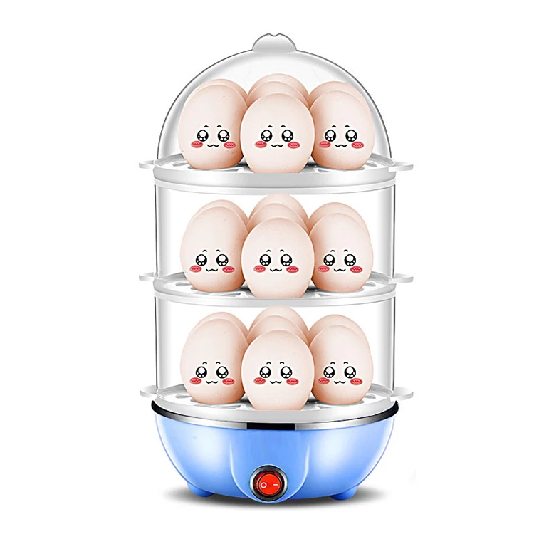 
Multifunctional stainless steel Egg Boilers household three-layer small egg cooker double-layer breakfast machine artifact 