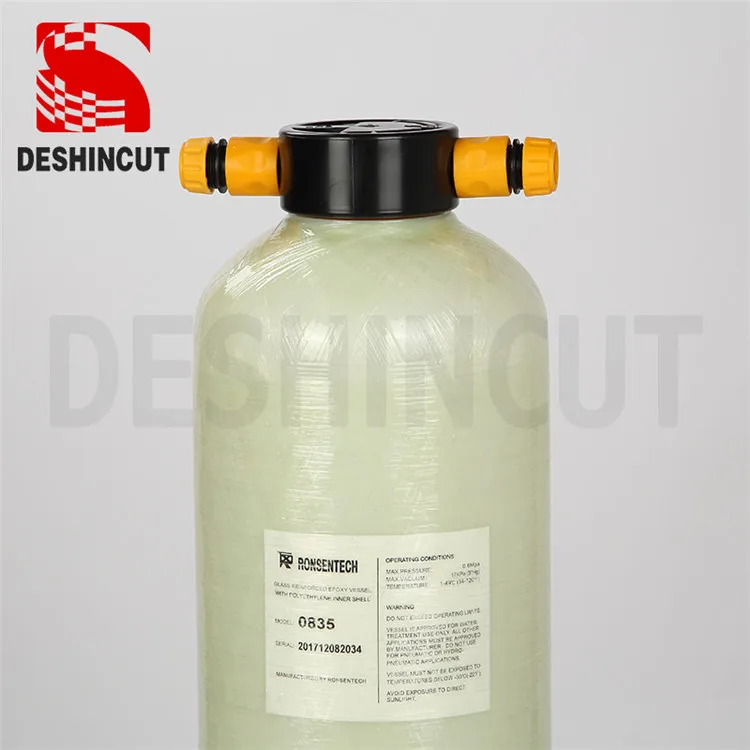 
Top quality WEDM Consumables EDM Water Soferner Wire Cut Ion Exchange Resin Tank FRP 