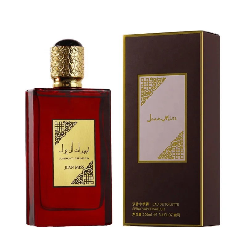 Hot sale Middle East Arabia Dubai Princess Perfume Ladies Perfume Dubai Red Flannelette Women Perfume