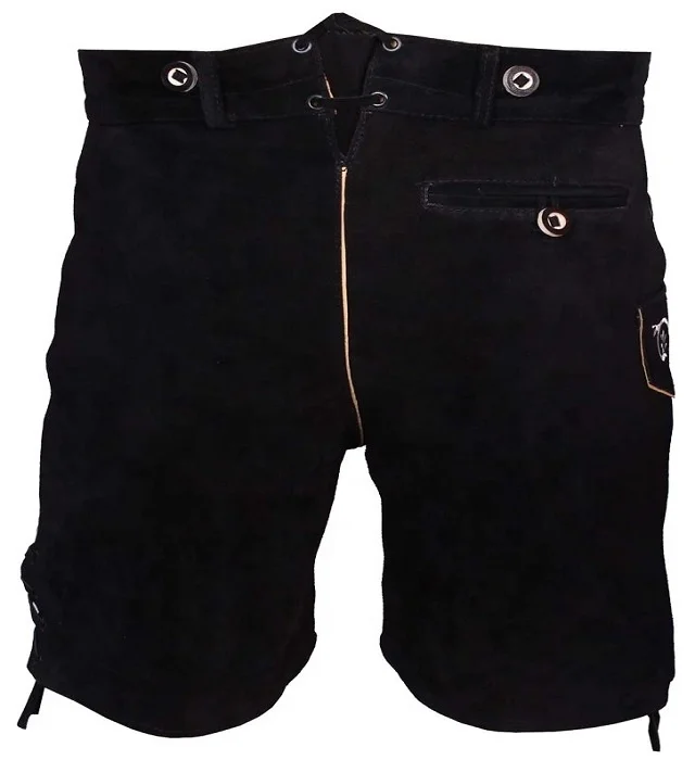 
German Bavarian Oktoberfest Men Lederhosen Short 