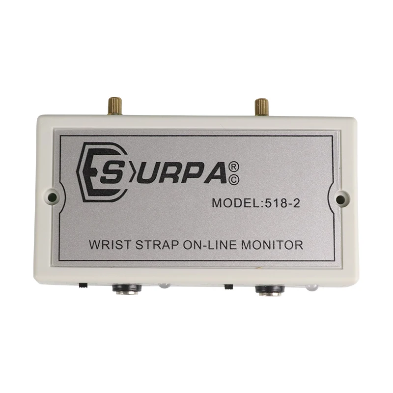 Esd wrist strap monitor surpa 518-2 antistatic wristband online esd wrist strap monitor
