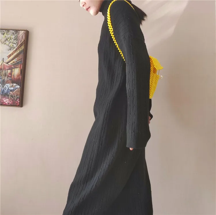 fashion bright yellow handcraft ladies beaded shoulder bags