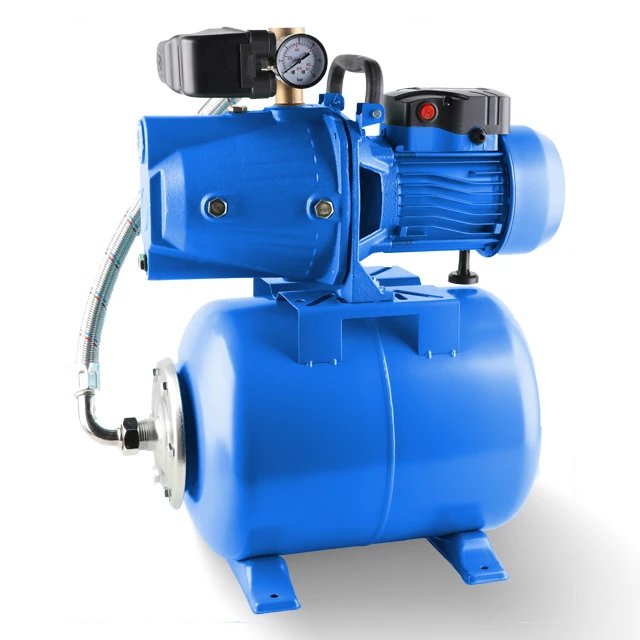 Surface Jetm 1HP 0.75HP 0.5HP 24L Bladder Tank Self-Priming Electric Automatic Water Pump Station System for Garden Irrigation