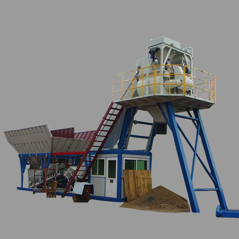 Wet Mix Batching Station Batching Plant Concrete Ready Mixing