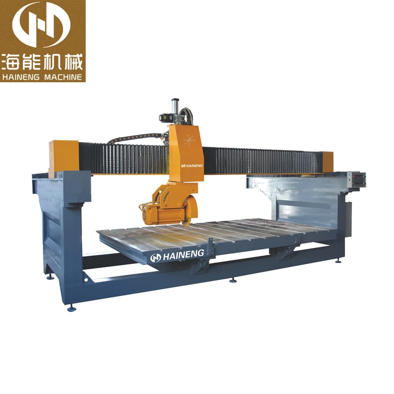 
ANY Body type 5 Axis Axes Marble Quartz Dekton Stone Rock Splitting Machine Bridge Saw Cutting Cutter Machine 
