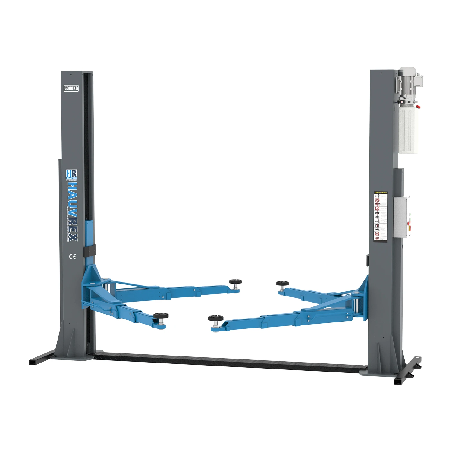 Профессиональный 5 0 тонный двухстопорный подъемник Hauvrex с базовым автоматическим электромагнитным замком арматурный стержень HTL2850