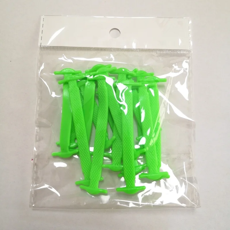 Supply multi colors lazy elastic no tie silicone shoelaces