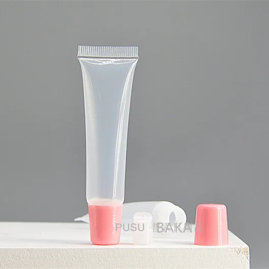 5ml 8ml 10ml 15ml transparent lip balm tube, 5g 8g 10g 15g  lip balm squeeze soft tube bottle