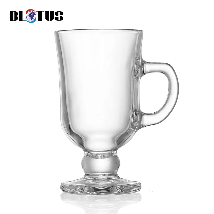 AIHPO05 Custom New Insulated Reusable Fancy Cheap Handmade Clear Double Wall Glass Mug Cappuccino Tea Irish Coffee Cup