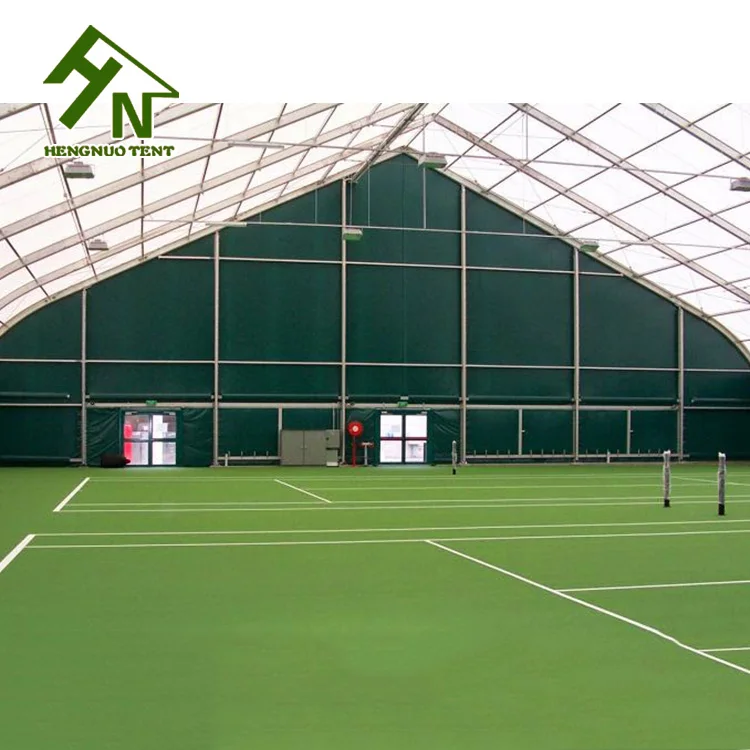 20x60M Tennis Badminton Court Tent Entertainment TFS Curved Sports Tents Wedding Event Party Tent For Sale