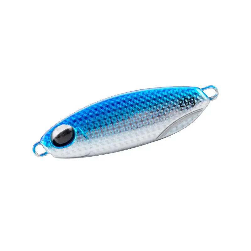 Metal Jig 10g 15g 20g 25g 30g 40g Fishing Lure Assist Jigging Hook Lures Pesca Mar Slow Pitch Jig