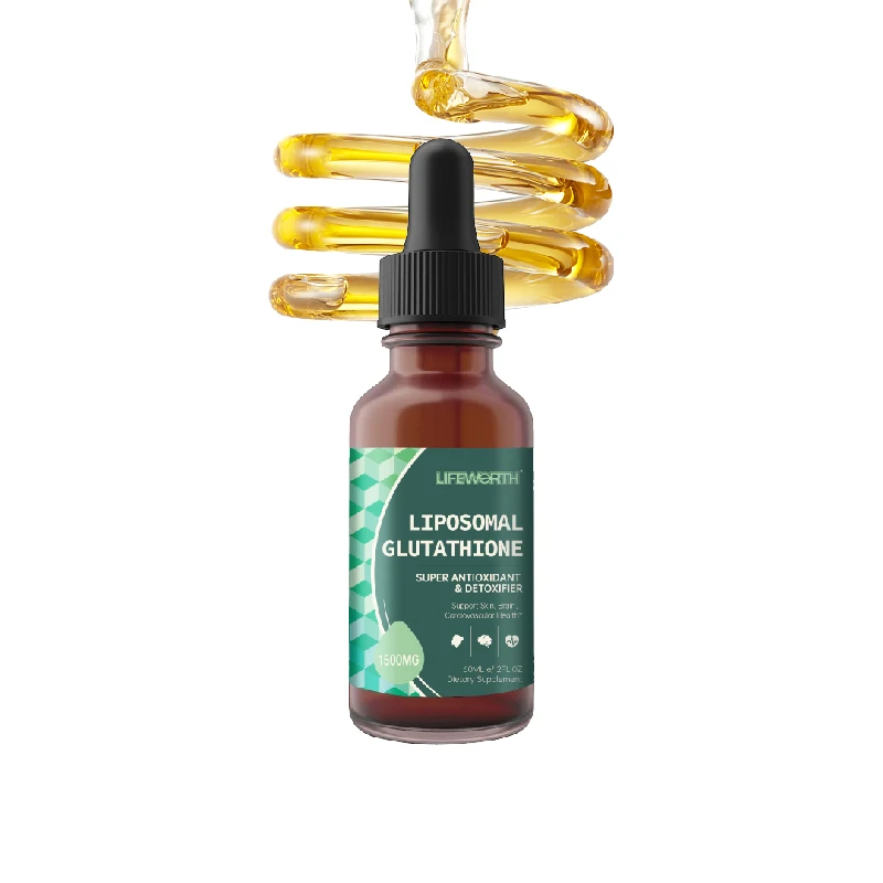 Lifeworth OEM/ODM Glutathione Oral Oil Drink Supplement Mineral Nutrients 60ml Iron skin whitening Liquid Drops