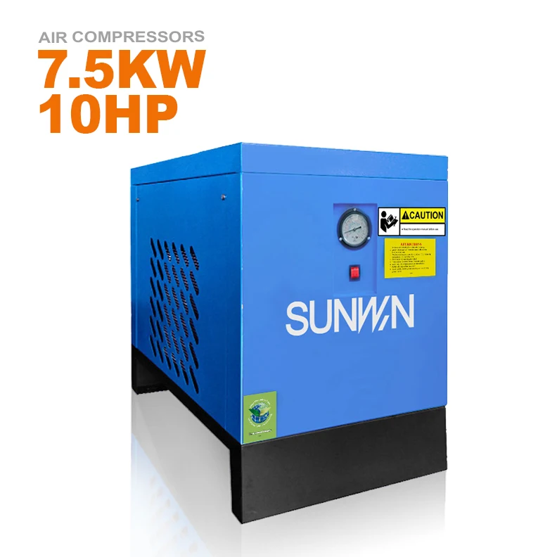 Factory Supply 10hp Refrigerated air dryer For Oil Screw Air Compressor