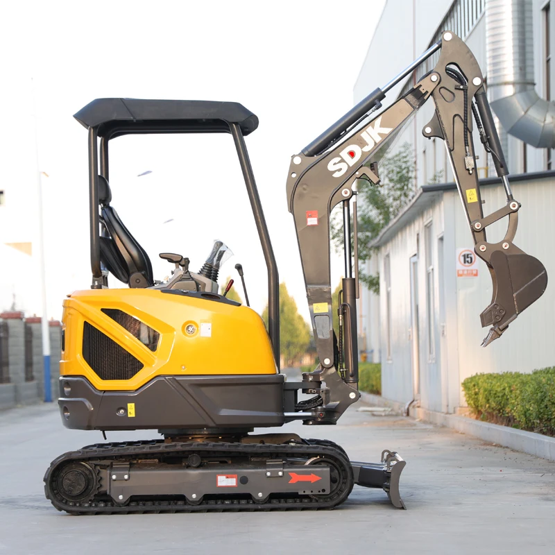 Free Shipping Mini Small Excavators 1 ton Machine Prices Farm Used New Crawler Digger Kubota Engine Mini Excavator 2 Ton Prices