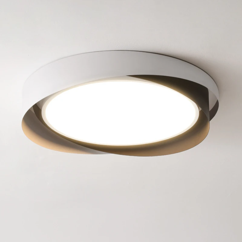 Italian minimalist bedroom study ceiling light modern simple creative round lamps Nordic designer master bedroom light