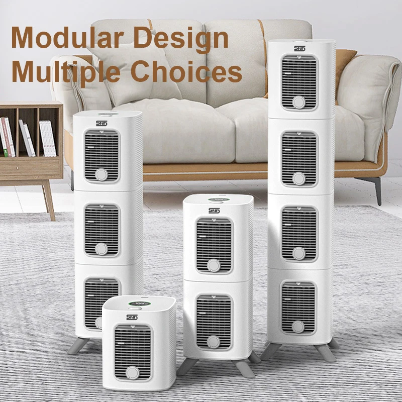 Top sale 2024 aromatherapy fan function DIY air purifier rapid air purification air purifier