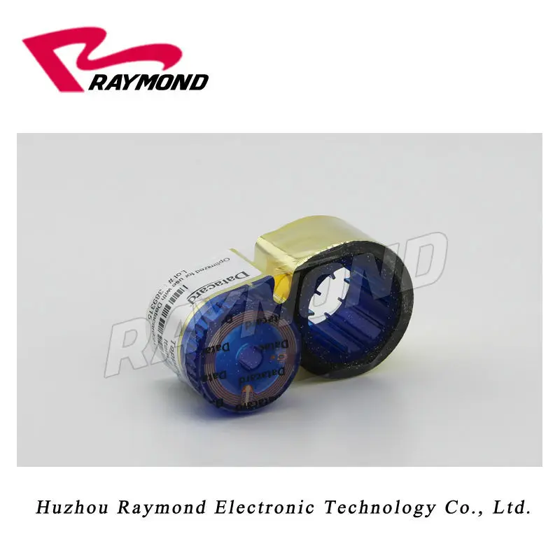 10 шт. Datacard CE840 CE870 настольные карты тиснение и принтер 504139-003 золотые ленты из фольги