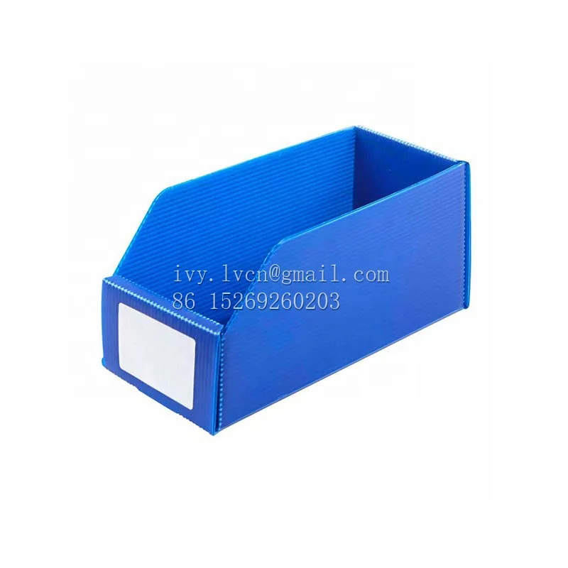 Folding Corrugated Plastic Reusable Box\Bin\Container Customized