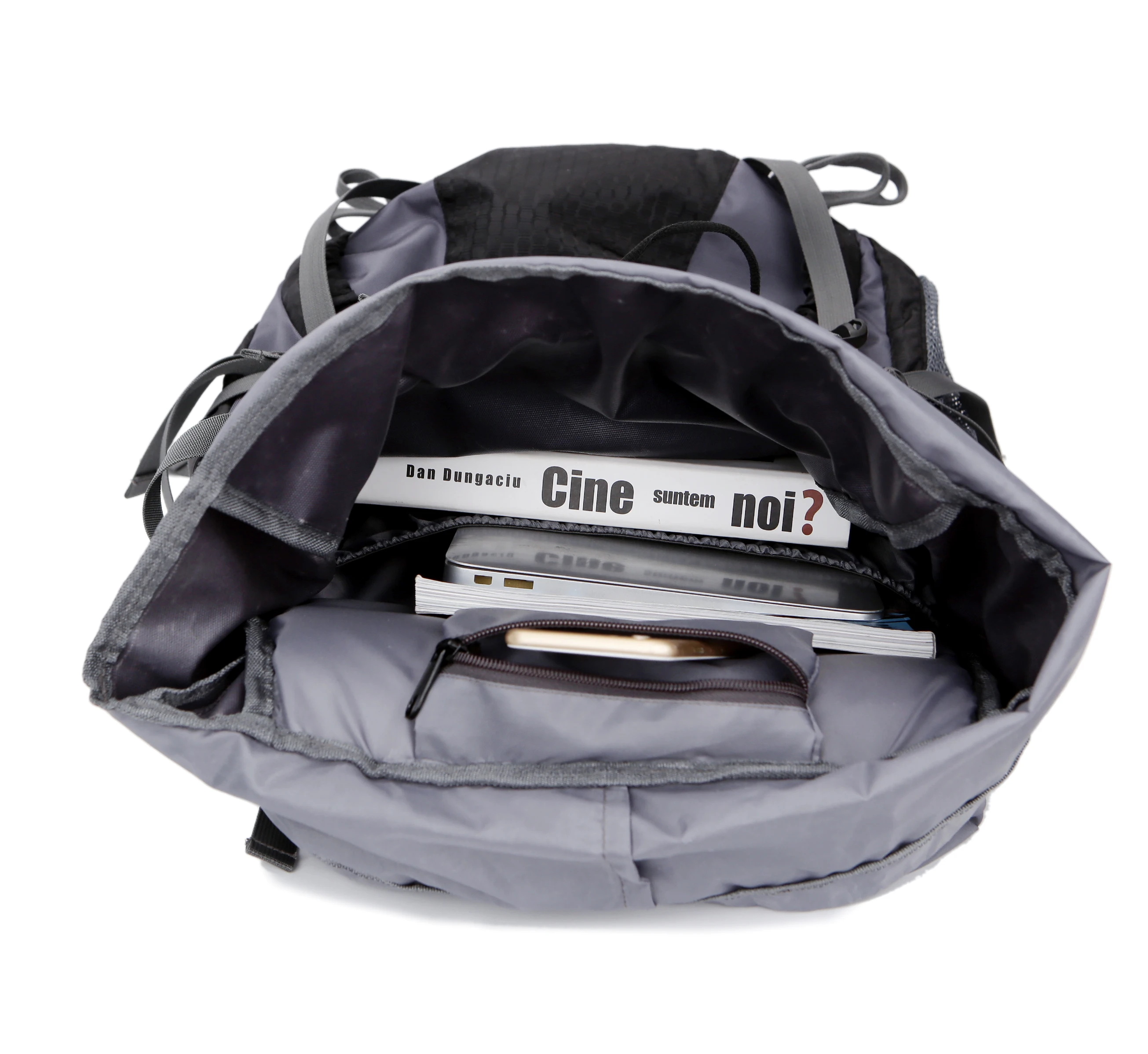 Hiking backpack Outdoor travel mountaineering leisure lightweight durable drawstring backpack