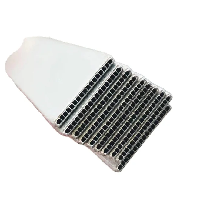 Aluminum Fins with Microchannel Tube pipes Car AC Aluminum Microchannel Tube