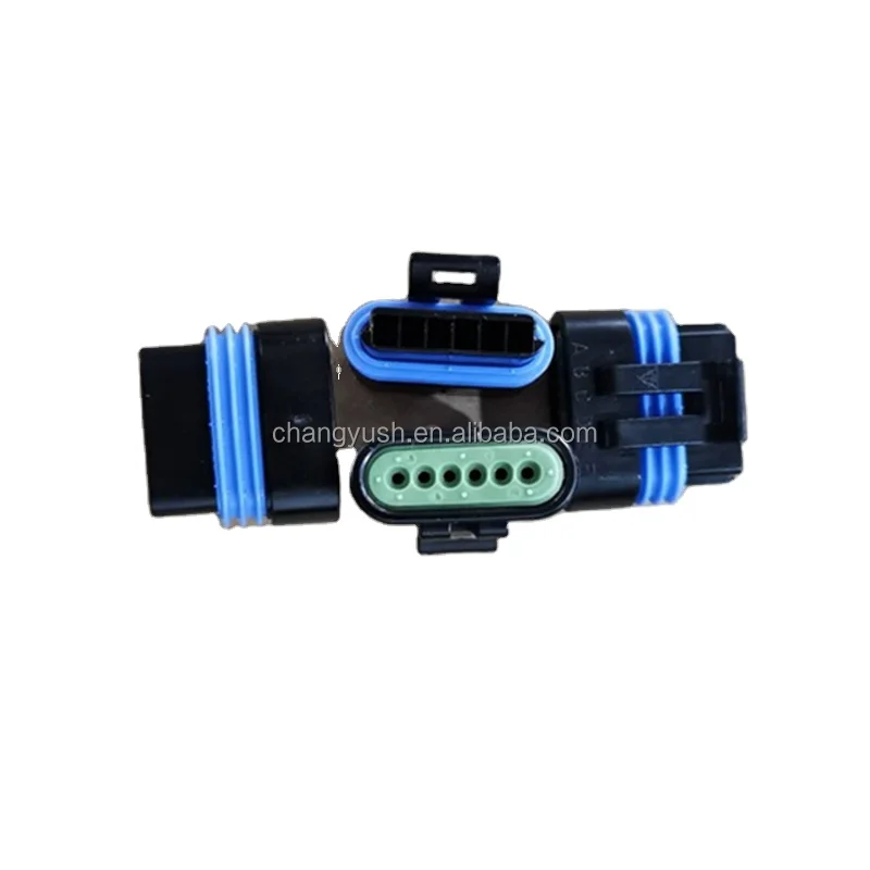 Aptiv (formerly Delphi) 12066317  6 Way Black Metri-Pack 150 Sealed Female Connector Assembly, Max Current 14A