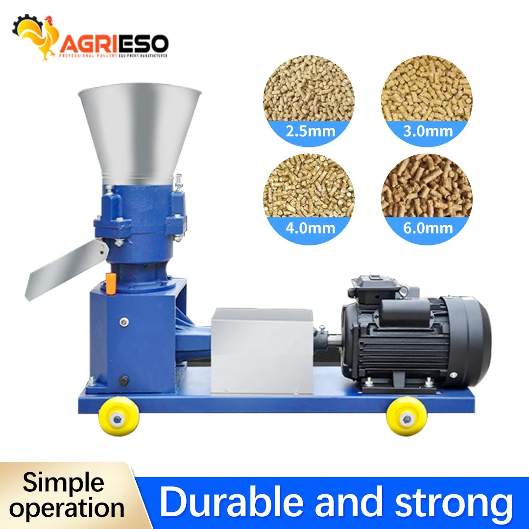 100-120kg/h feed pallet mill feed processing machine factory price