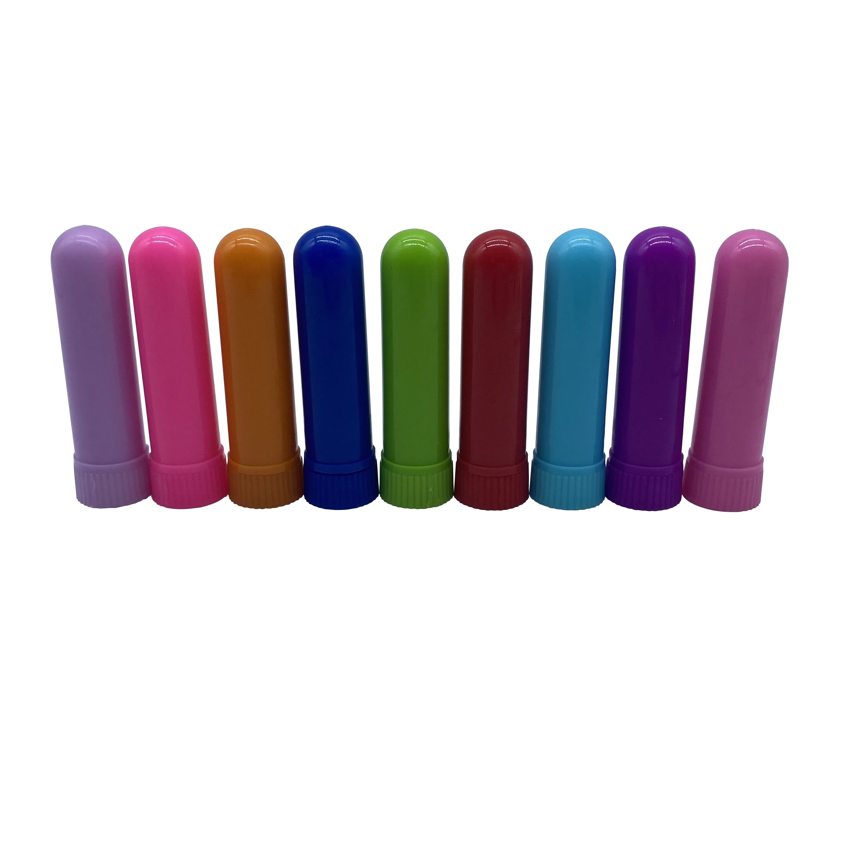 Wholesale 5g injection empty plastic nasal stick inhaler tube for essential oil 5ml blank nasal inhaler sticks