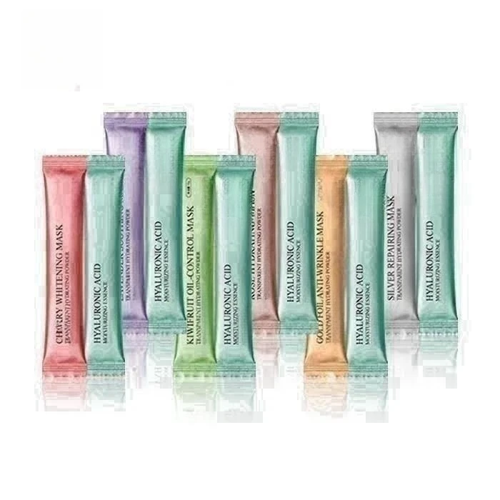 Korea face rubber mask peel off petal powder facial jelly mask powder hyaluronic acid jelly face mask powder