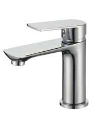 OEM  lavatory faucet chrome plated brass body all copper heat cold water faucet supply basin faucet