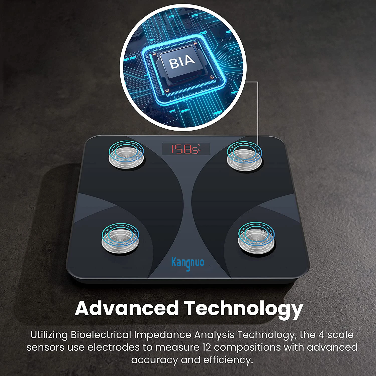 Good Quality 180kg Glass Led Display Electronic Digital Bathroom Body Fat Weight Bmi Scale With App