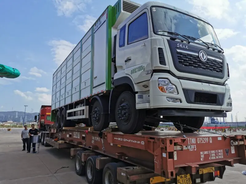  465 лошадиных сил 3 этажа алюминий 9 6 м 8x4 dongfeng live свинья транспортер для перевозки животных корма