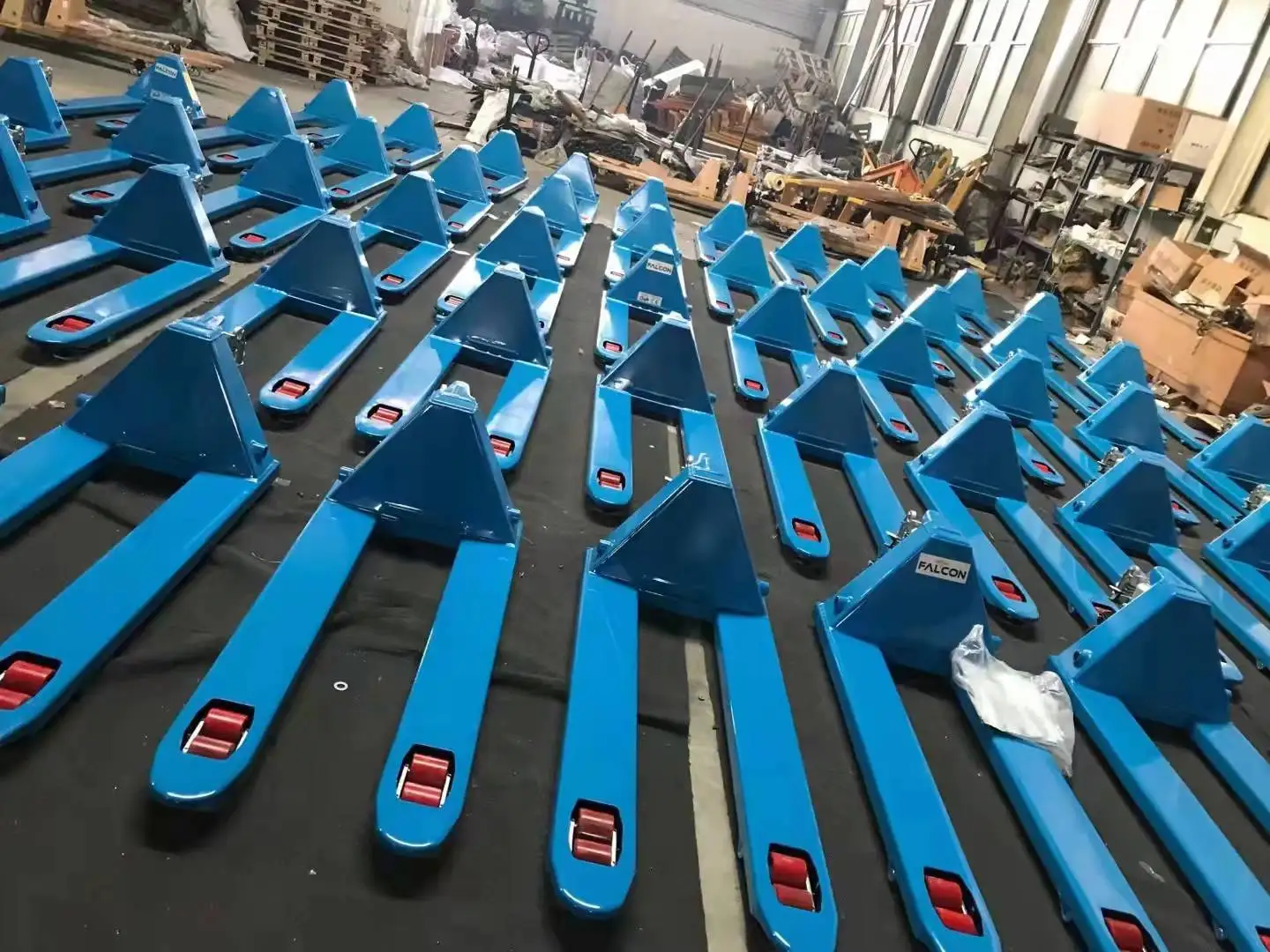 high lift scale all terrain manual battery hand truck electric pallet jack