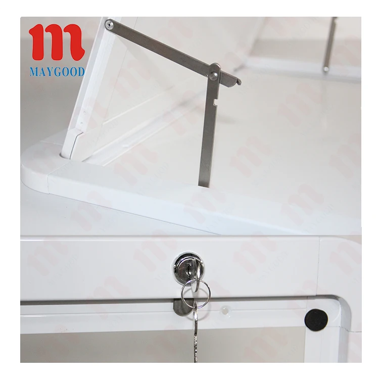 500*300mm White Or Black Color RV Accessories Aluminum Folding Picnic Table With Custom Wholesale
