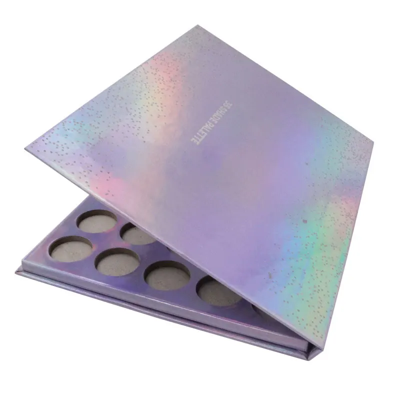 Custom Holographic Vegan High Pigment Makeup Private Label 35 Color Eyeshadow Palette