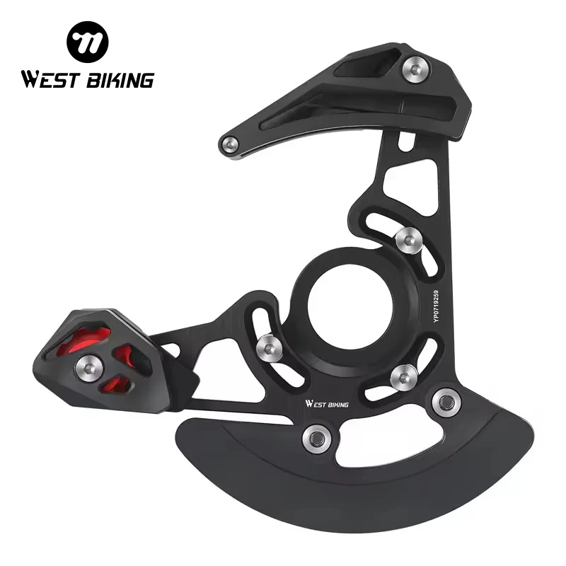 WEST BIKING High Quality Mountain Bike Single Disc Chain Guide Soft Tail Chain Protector Chain Stabiliser