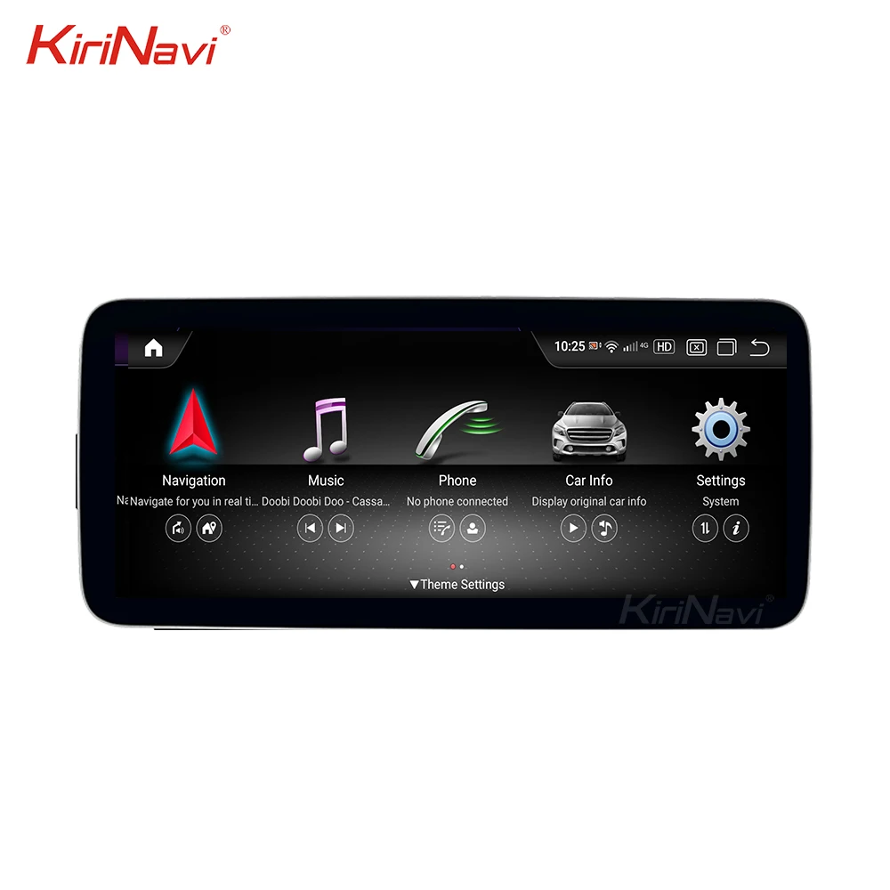 KiriNavi Android 11 автомобильный dvd-плеер для mercedes benz s class W221 2006 - 2013 экран навигация gps Автомобильное видео Радио mp3 аудио cd