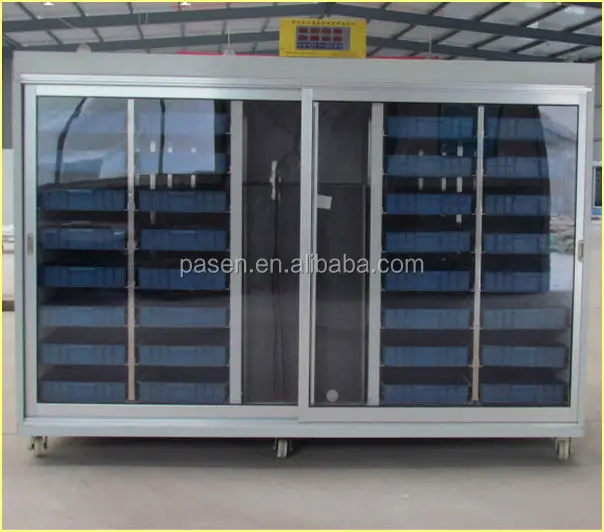 Green Forage Grass Sprouting Machine Livestock Green Fodder Growing Container with Cooling Water Spraying System