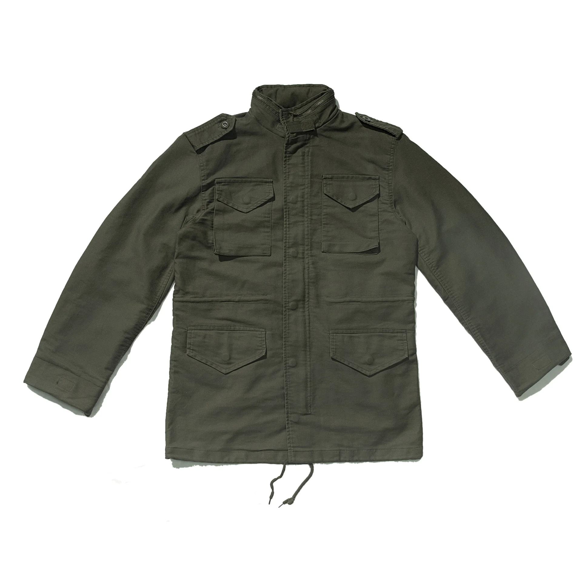 Plus Size Olive Green M65 Field Jacket without Padding