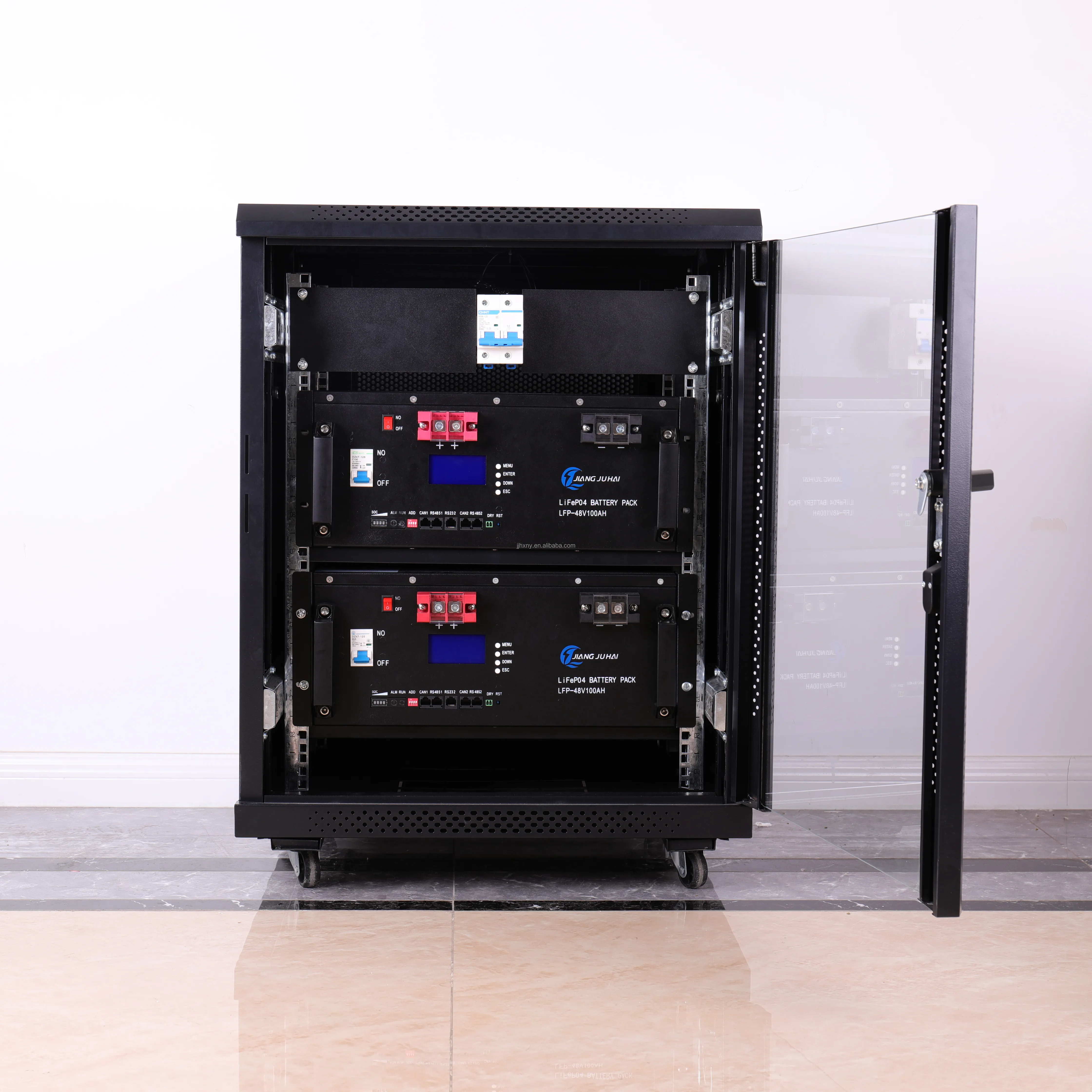 Аккумуляторы для базовой станции Солнечной системы 48V100 Ah литий-ионная аккумуляторная батарея Lifepo4