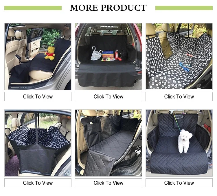 Washable Dog Accessories Oxford Car SUV Seat Cover Waterproof Floor Mat for Dogs Cats
