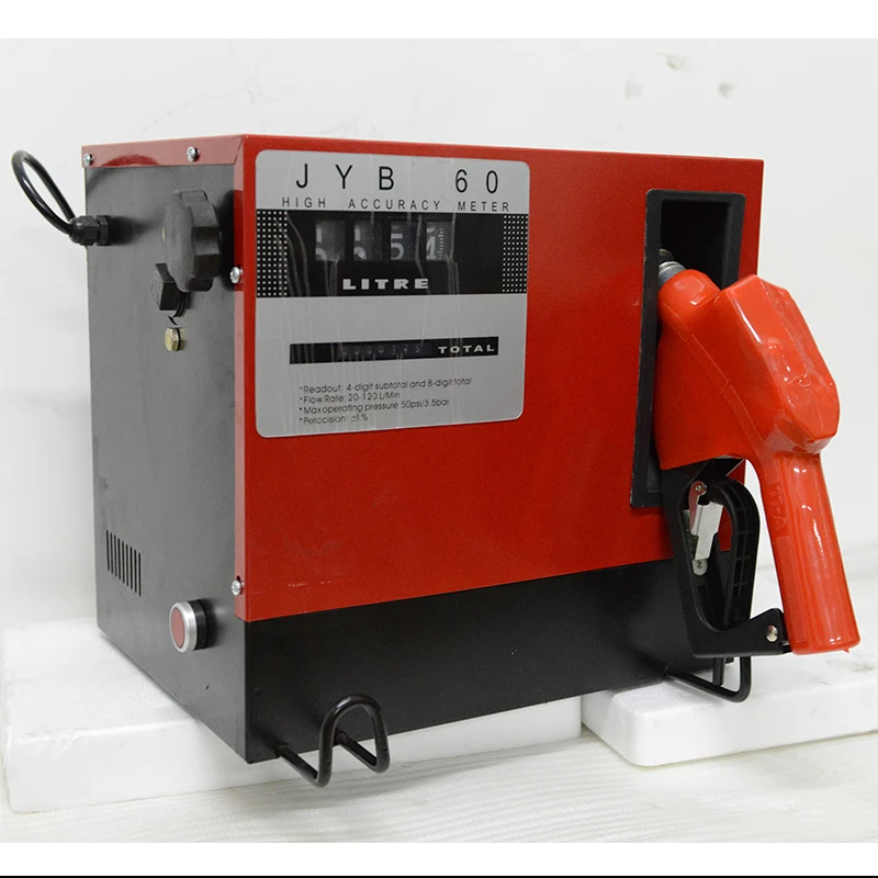 220V 60LPM mechanical diesel engine industrial oil transfer pump with digital instrument
