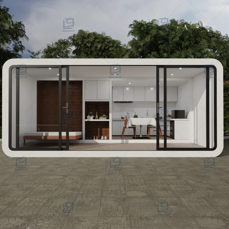 Expandable apple cabin luxury movable container house