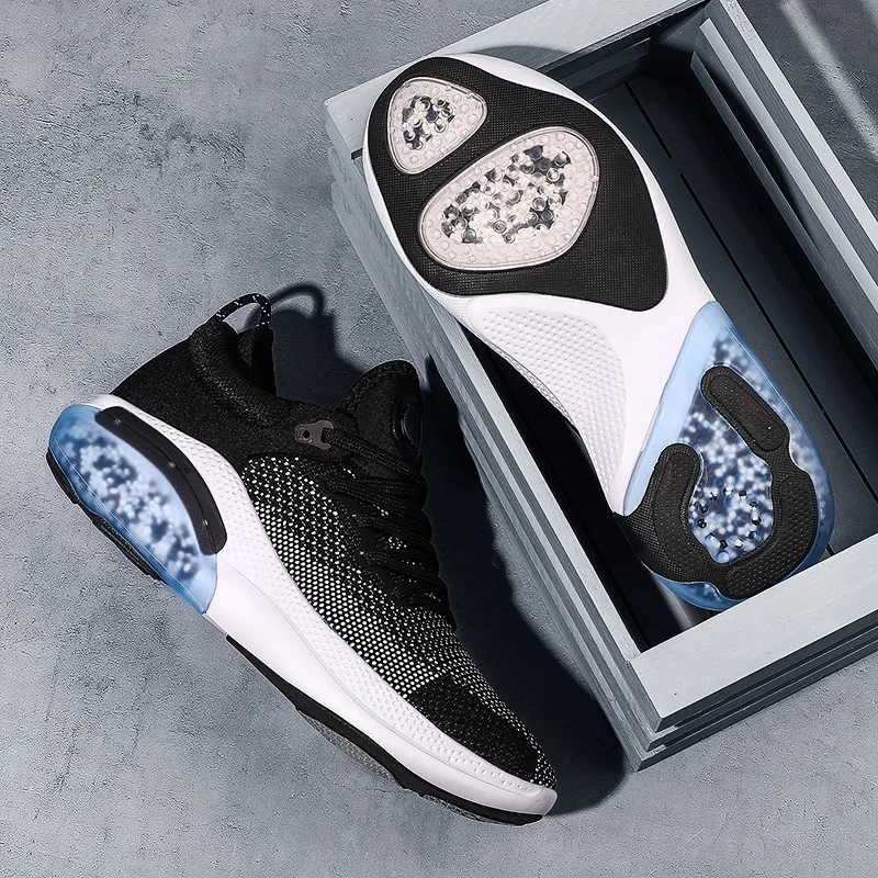 New Hot style RUN full palm damping particles  sneaker for man luxury running sport shoes man stylish